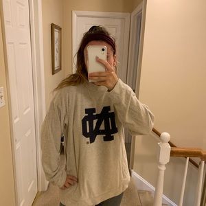 notre dame sweatshirt